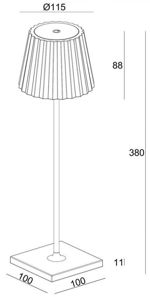 Настольная лампа Deko-Light Sheratan 346014