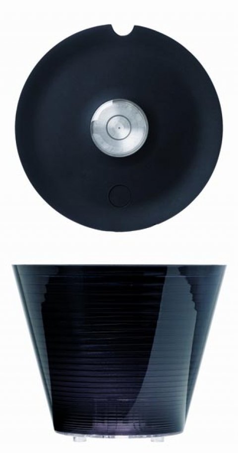 Настольная лампа Rotaliana Multipot black pearl