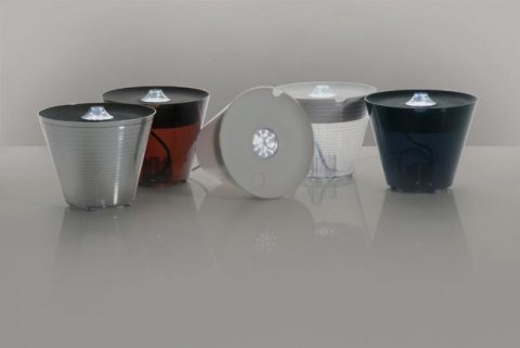 Настольная лампа Rotaliana Multipot transparent