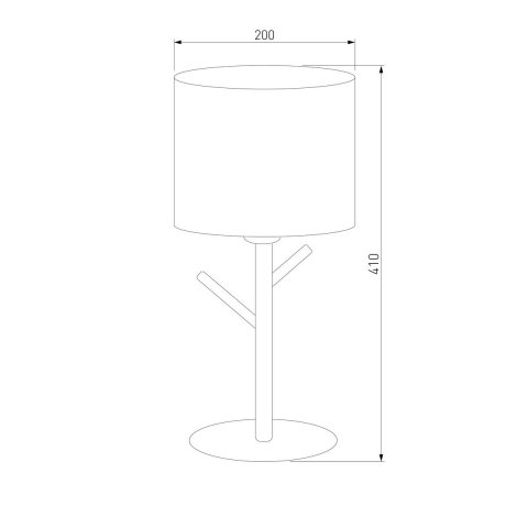 Настольная лампа TK Lighting 5571 Albero White