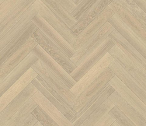 Английская елка Kahrs Herringbone Дуб AB White Calm