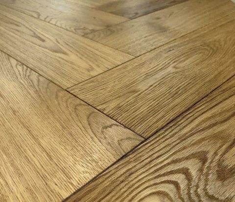 Английская елка Kahrs Herringbone Дуб CD Grey Lively