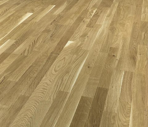 Паркетная доска DuoWood Дуб Living High Gloss 3S