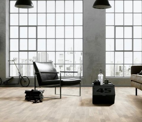 Паркетная доска Polarwood Space Дуб Neptune White Oiled 3S