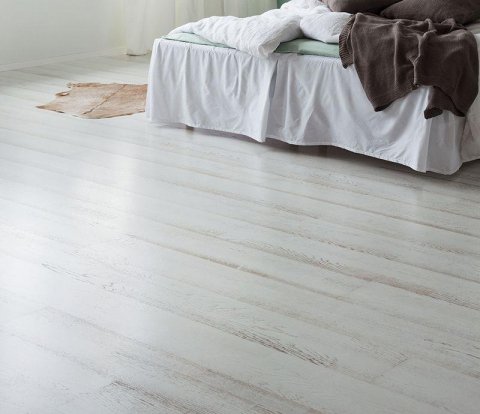 Паркетная доска Karelia Light Дуб Shoreline White 3S