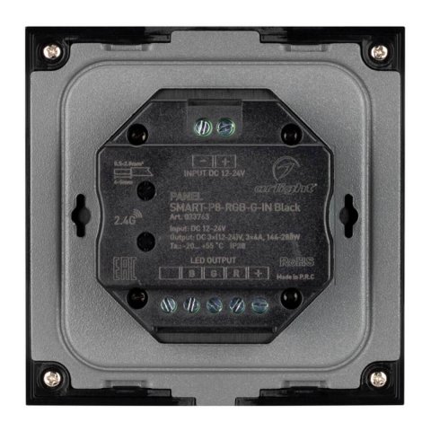 Панель управления Arlight Smart-P8-RGB-G-IN Black 033763