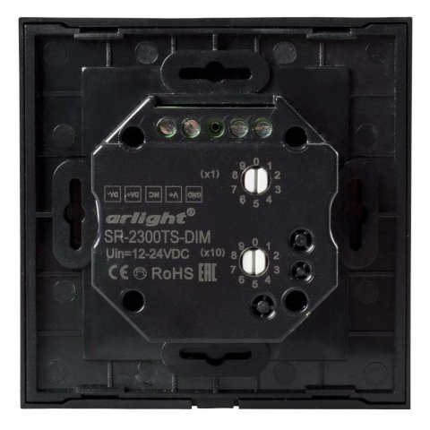 Панель управления Arlight SR-2300TS-IN Black 020240
