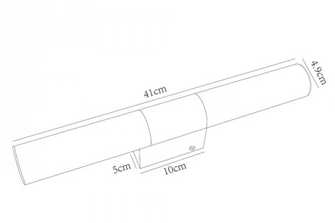 Подсветка для зеркал Arte Lamp Callisto A2828AP-1CC