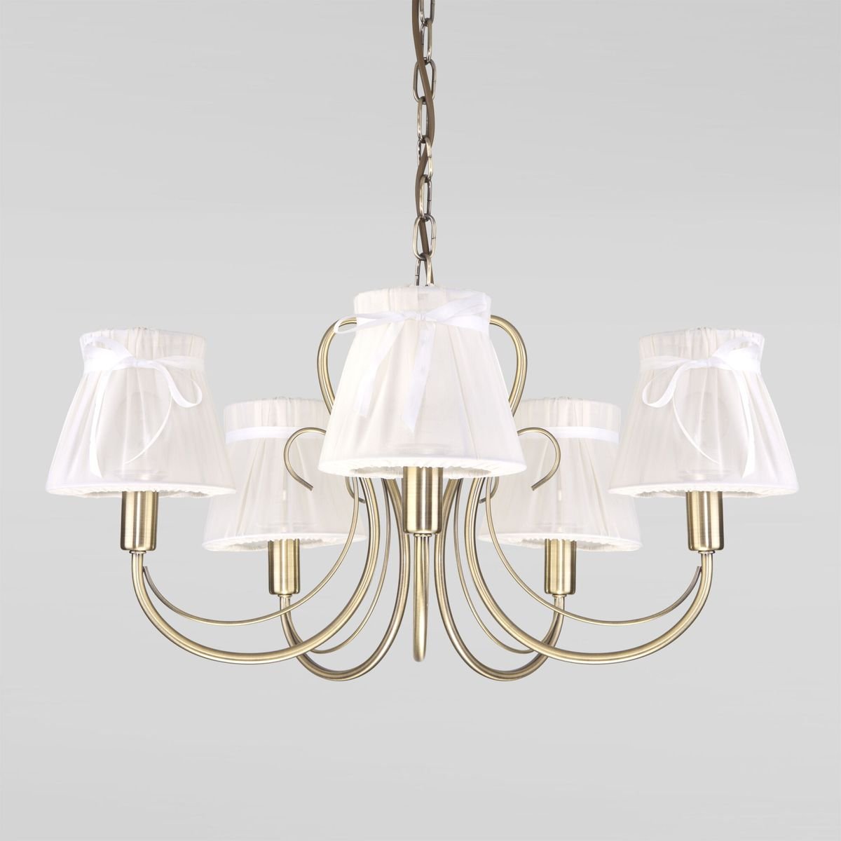 Подвесная люстра Eurosvet 60061/5 античная бронза