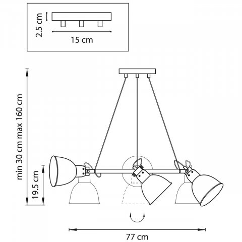 Подвесная люстра Lightstar Acrobata 761167