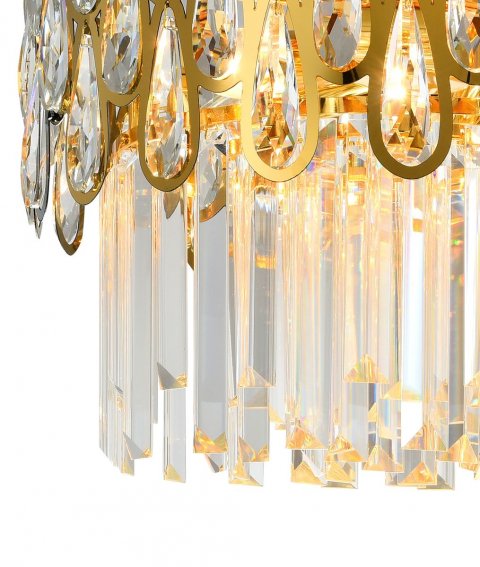 Подвесная люстра Natali Kovaltseva Navis 76019/5C Gold