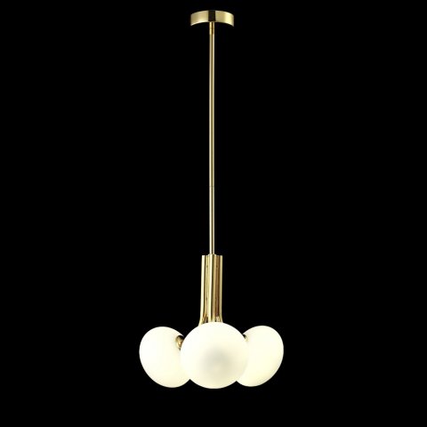 Подвесной светильник Crystal Lux ALICIA SP3 GOLD/WHITE