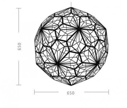 Подвесной светильник Imperium Loft Etch Web 73597-22