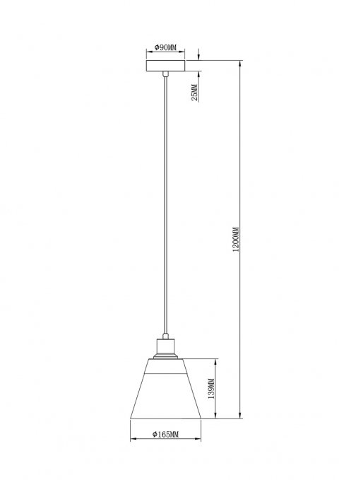 Подвесной светильник Moderli Brizzi V2780-1P