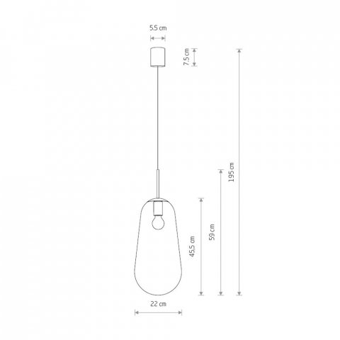 Подвесной светильник Nowodvorski Pear L 7797