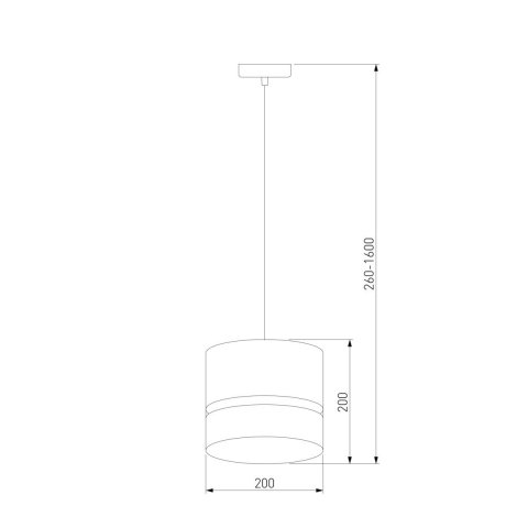 Подвесной светильник TK Lighting 6693 Paglia