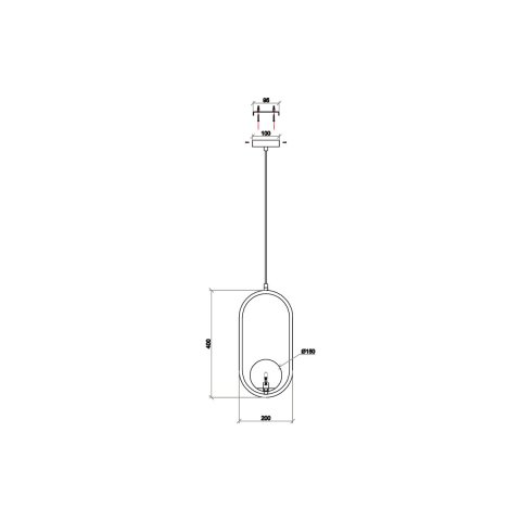 Подвесной светильник Vele Luce Bianco VL5714P21