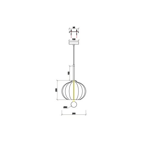 Подвесной светильник Vele Luce Bianco VL5714P31