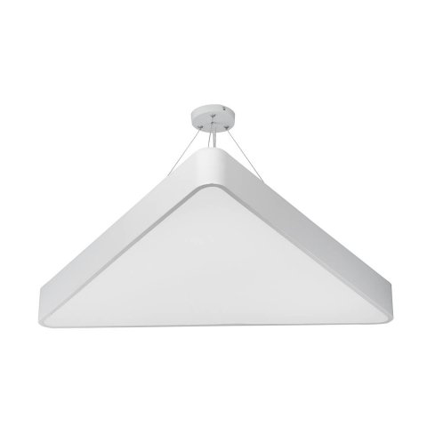 Подвесной светодиодный cветильник Geometria ЭРА Delta SPO-152-W-40K-048 48Вт 4000К белый Б0050576