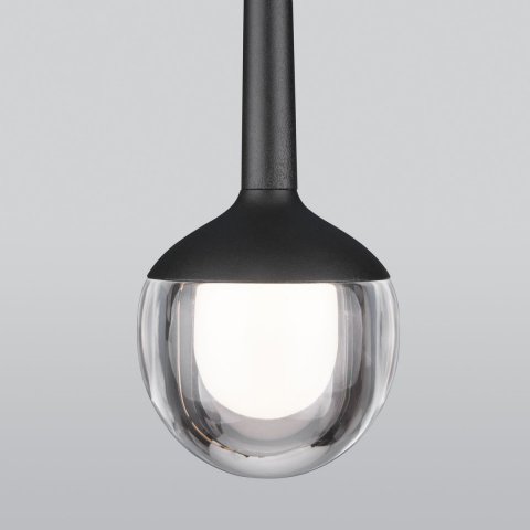 Подвесной светодиодный светильник Elektrostandard DLS028 6W 4200K черный a047768
