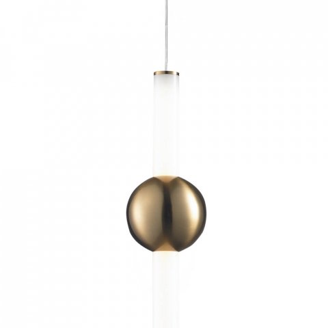 Подвесной светодиодный светильник Lumien Hall Greniya LH8023/1PB-GD-WT