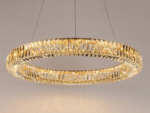 Подвесной светодиодный светильник Newport 8260 8261/S gold new М0066967