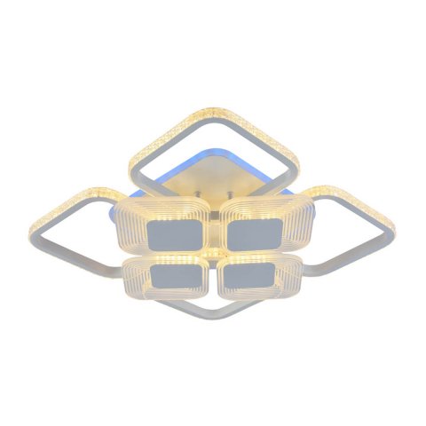 Потолочная светодиодная люстра Profit Light 5886/4+4A WHT