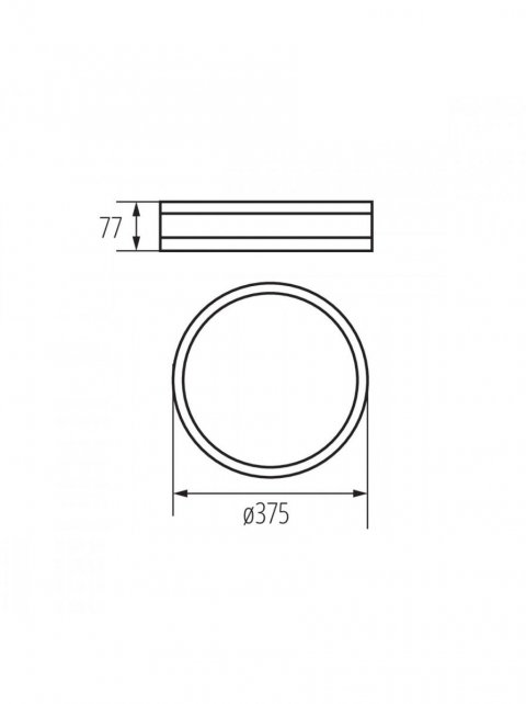 Потолочный светильник Kanlux Jasmin 370-B 29208