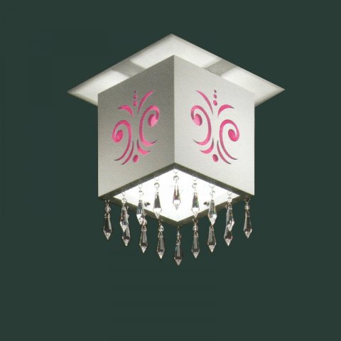Потолочный светильник MM Lampadari Luxury D042/P1 02 V1607 rosso