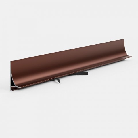 Микроплинтус Design Corner L 584 Коньяк Pro Design 35 мм х 15.5 мм х 2700 мм