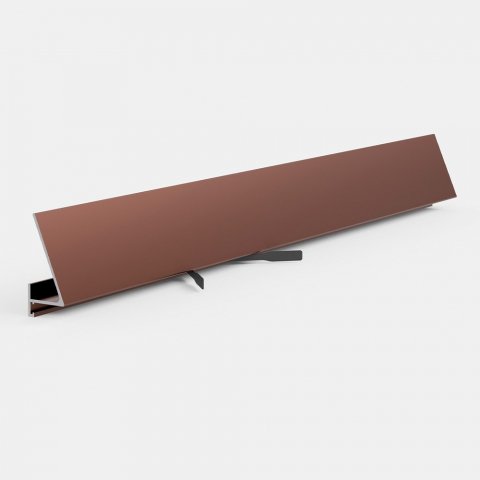 Микроплинтус Corner 570  коньяк Pro Design 30 мм х 15.5 мм х 2700 мм