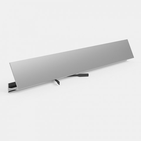 Микроплинтус Corner 570  анадированный Pro Design 30 мм х 15.5 мм х 2700 мм