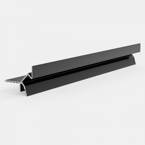 Потолочный плинтус (профиль) Pro Design Gipps 594 Черный