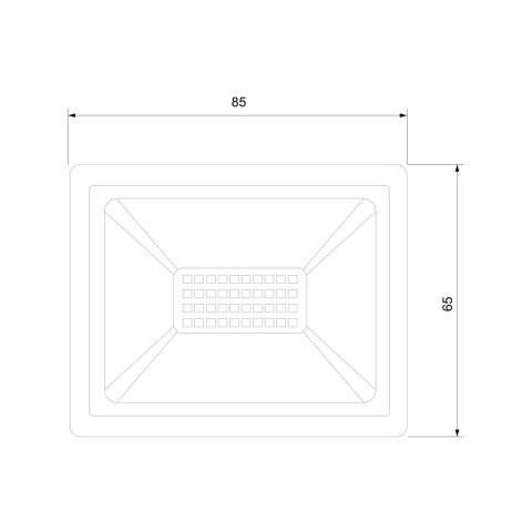 Прожектор светодиодный Elektrostandard Elementary 023 FL LED 20W 6500K IP65 a051939