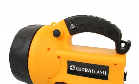 Рабочий светодиодный фонарь-прожектор Ultraflash Accu Profi аккумуляторный 190х137 70 лм UF3712LED  8310