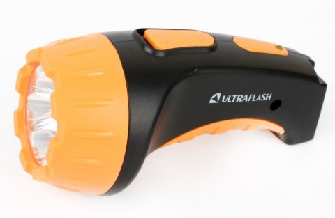 Рабочий светодиодный фонарь Ultraflash Accu Profi аккумуляторный 135х70 15 лм LED3804  9215