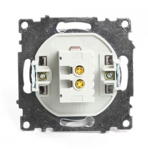 Розетка двухместная USB Stekker Катрин шоколад GLS10-7115-04 49027