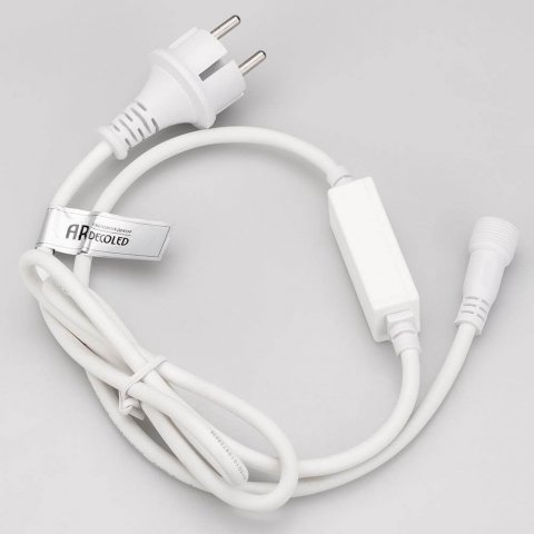 Шнур питания Ardecoled ARD-Classic-Flash-1.5M White 025886