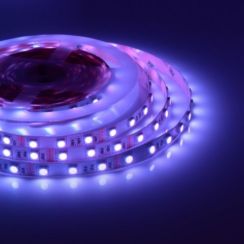 Светодиодная лента Apeyron 14,4W/m 60LED/m 5050SMD разноцветная 5M 10-33