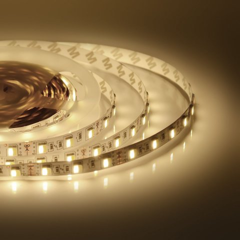Светодиодная лента Apeyron 14,4W/m 60LED/m 5050SMD теплый белый/холодный белый 2,5M 10-222