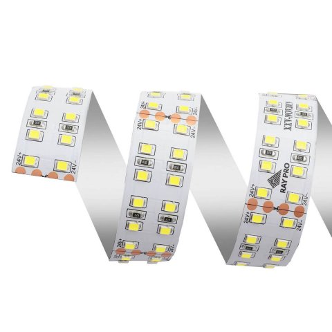 Светодиодная лента Apeyron 38W/m 240Led/m 2835SMD холодный белый 3M 247BL