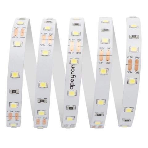 Светодиодная лента Apeyron 4,8W/m 60LED/m 3528SMD холодный белый 1M 10-65
