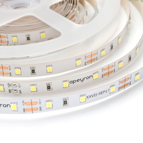 Светодиодная лента OGM 4,8W/m 60LED/m 3528SMD холодный белый 25M SL-07