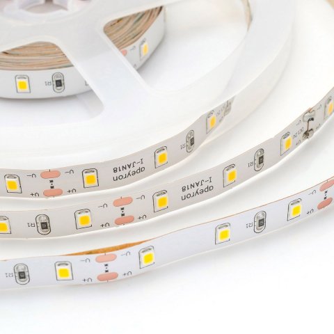 Светодиодная лента OGM 4,8W/m 60LED/m 3528SMD теплый белый 25M SL-08