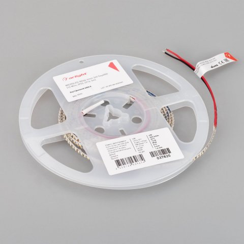 Светодиодная лента Arlight 12W/m 266LED/m 2216SMD дневной белый 5M MicroLed-M266-4mm 24V Day4000 037820