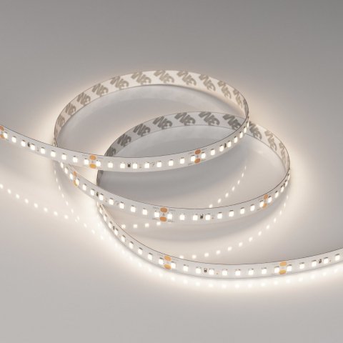 Светодиодная лента Arlight 7,7W/m 144LED/m 2835SMD дневной белый 5M RT-A144-10mm 24V Day4000 036208