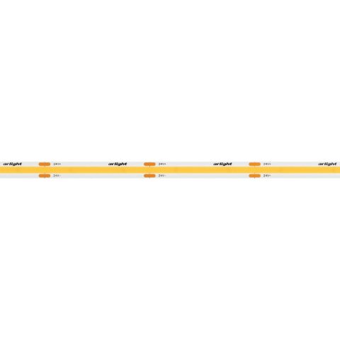 Светодиодная лента Arlight 8W/m 480LED/m CSPSMD холодный белый 5M COB-X480-8mm 24V White6000 039057