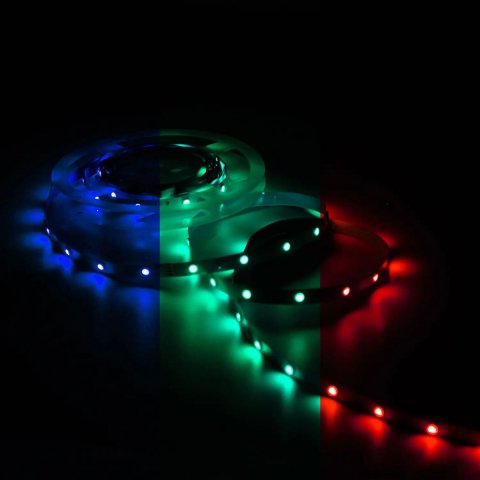 Светодиодная лента Gauss 6W/m 30LED/m 5050SMD разноцветный 5M BT012