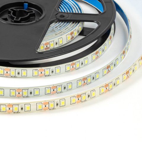 Светодиодная лента OGM 9,6W/m 120LED/m 2835SMD холодный белый 5M LSE-261