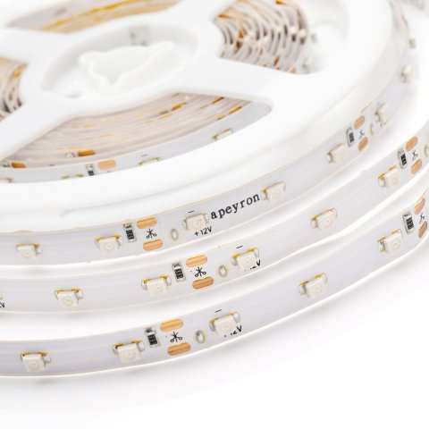 Светодиодная влагозащищенная лента Apeyron 4,8W/m 60LED/m 3528SMD желтый 5M 00-83